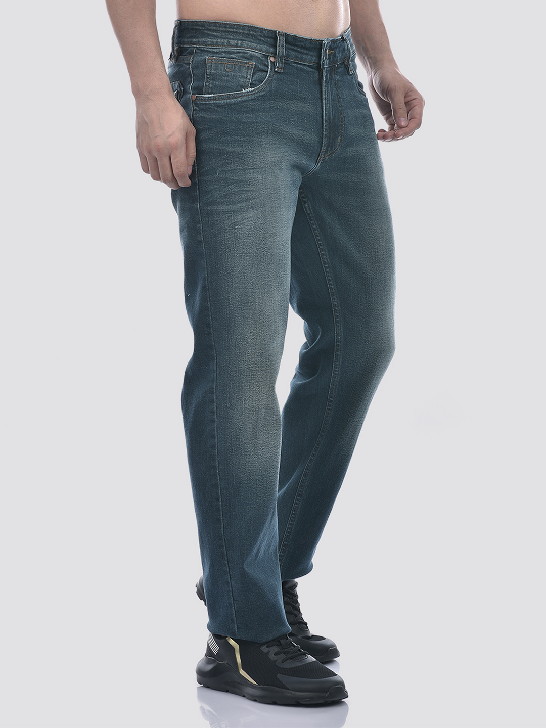 Numero Uno Men Stonewashed Regular Fit Sustainable Jeans
